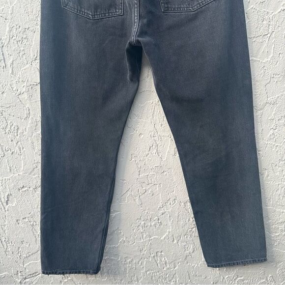 AGOLDE 90's Jeans Women 25 Distressed Straight Leg Button Fly Organic Cotton - Picture 7 of 9